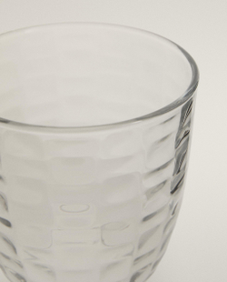 Zara Home стакан из стекла, цвет прозрачный, 8.5 см · 0284/400