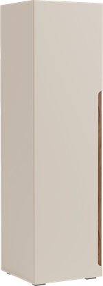 Коллекция Валенсия Пенал широкий ЛЕВЫЙ (600) Кашемир/Софт Сантьяго (набор)