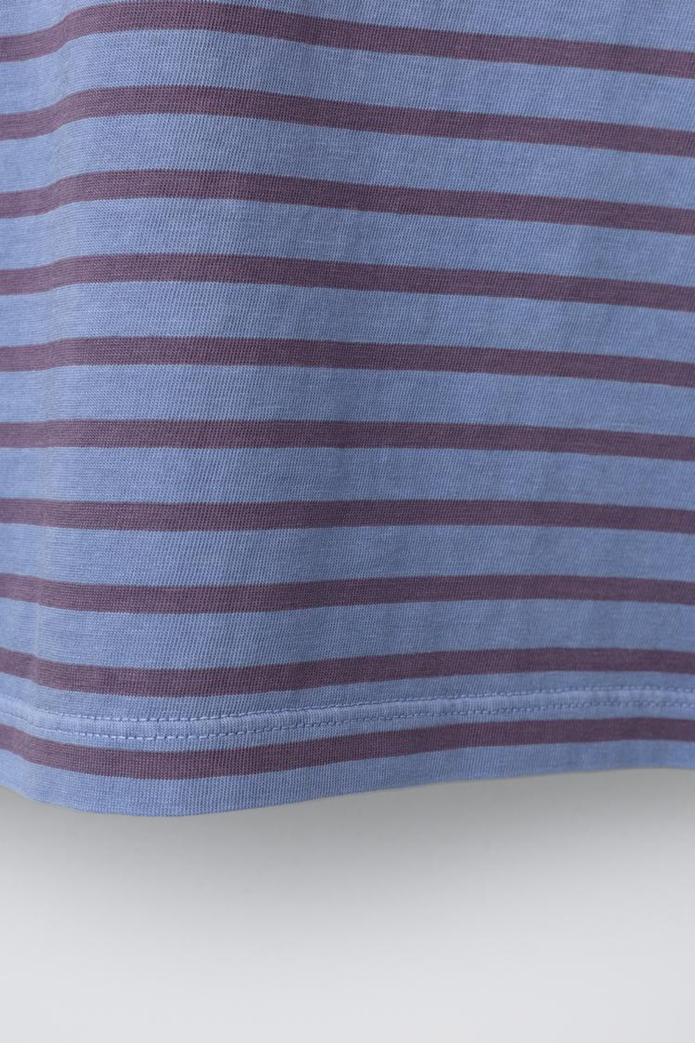 ZARA ФУТБОЛКА В ПОЛОСКУ, ГОЛУБОЙ