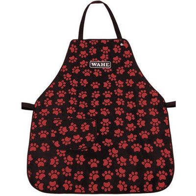 Фартук Wahl Animal paw print apron/с лапами черный/коралловый (0093-6125)