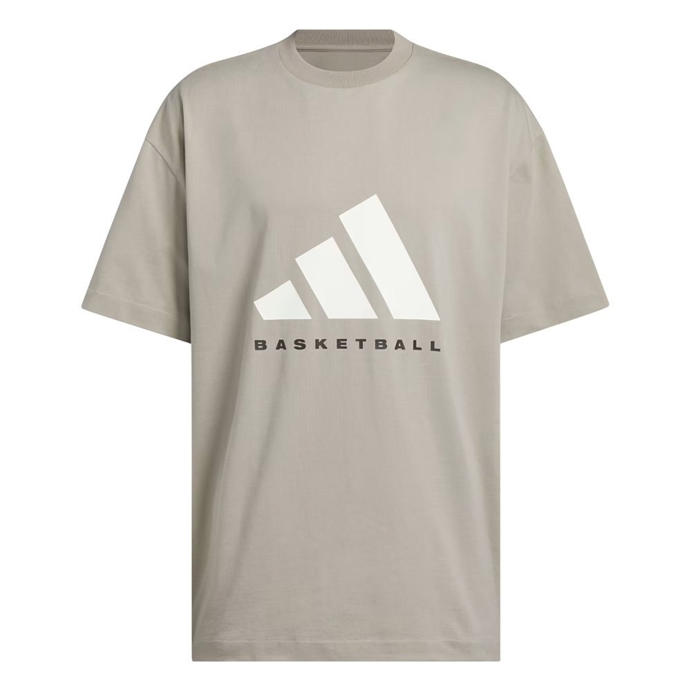Футболка adidas Basketball T-shirt Gray