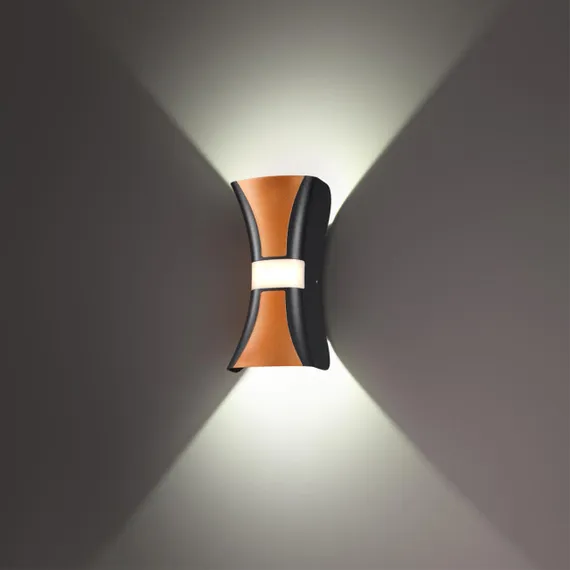 358936 STREET NT22 370 черный/золото Светильник ландшафтный светодиодный IP54 LED 4000К 12W 85-265V CALLE