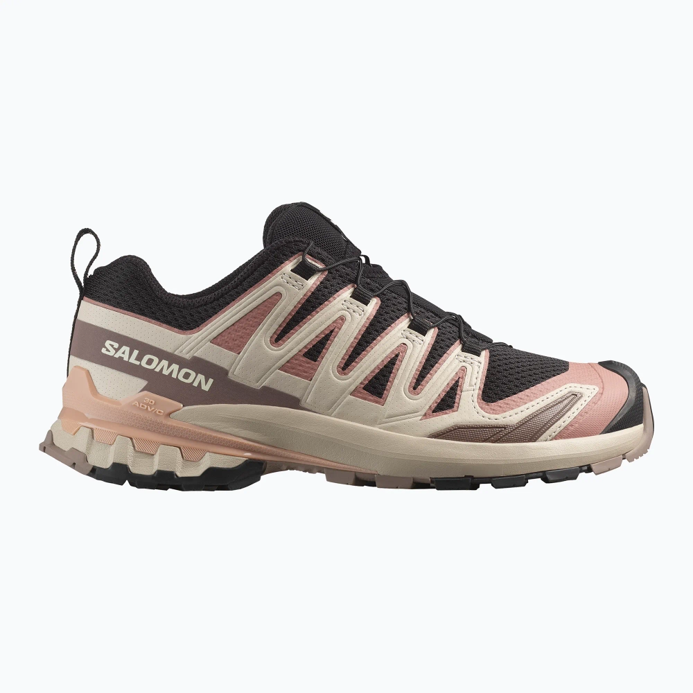 Женские Кроссовки для бега Salomon XA Pro 3D V9 black/burlwood/mahogany rose