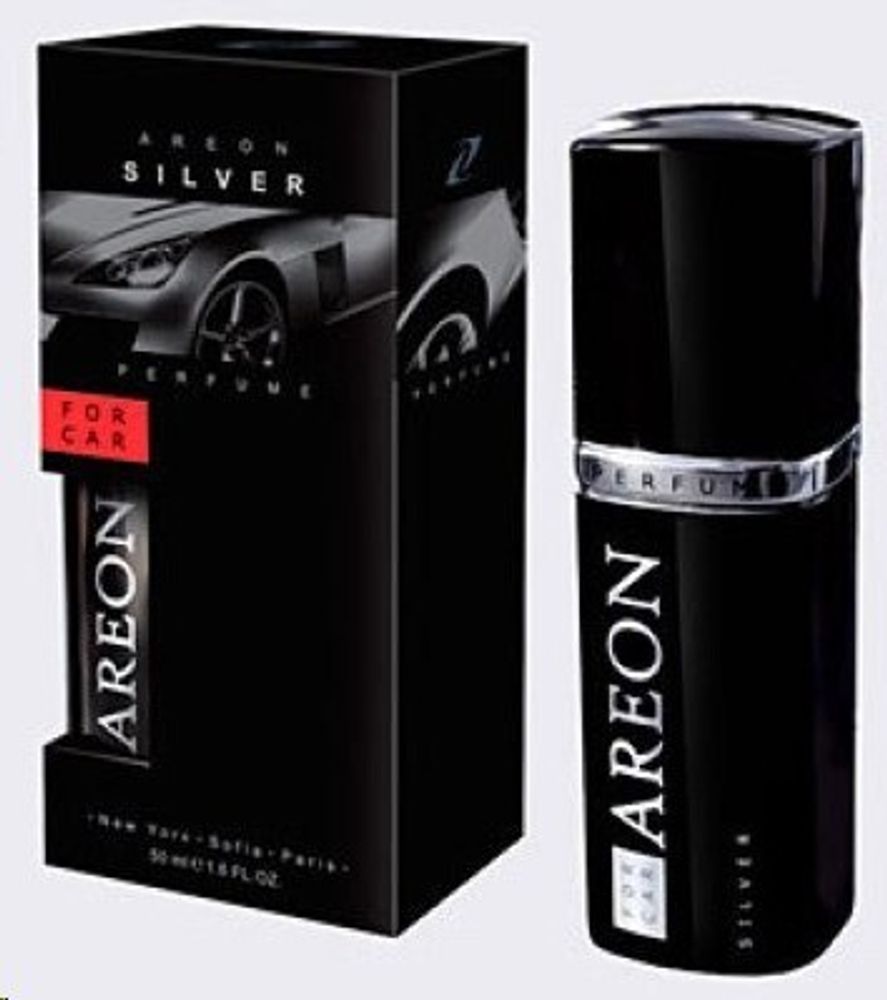 Ароматизатор спрей  PERFUME  Серебро 50 мл (AREON)
