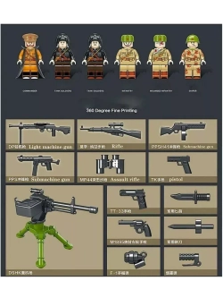 Конструктор Советский тяжёлый танк ИС-2М 1092 детали