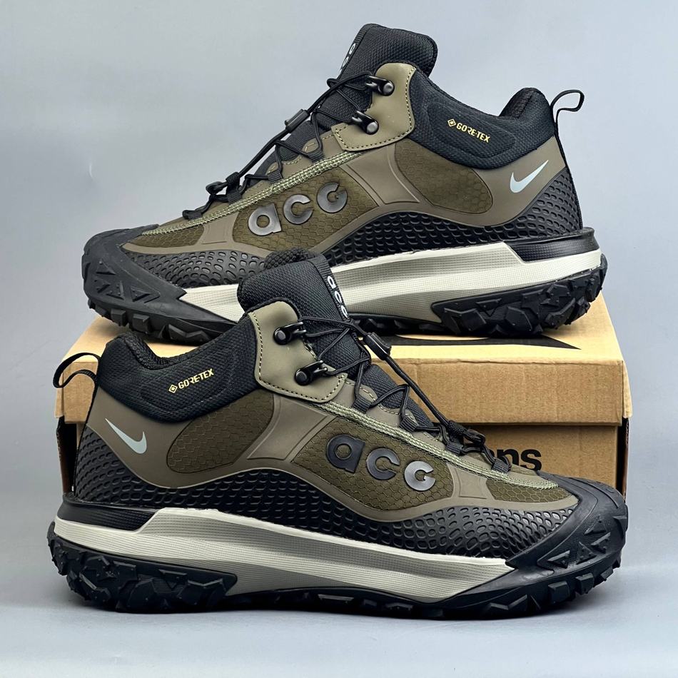 Кроссовки Nike ACG GoreTex на меху #428 (хаки)