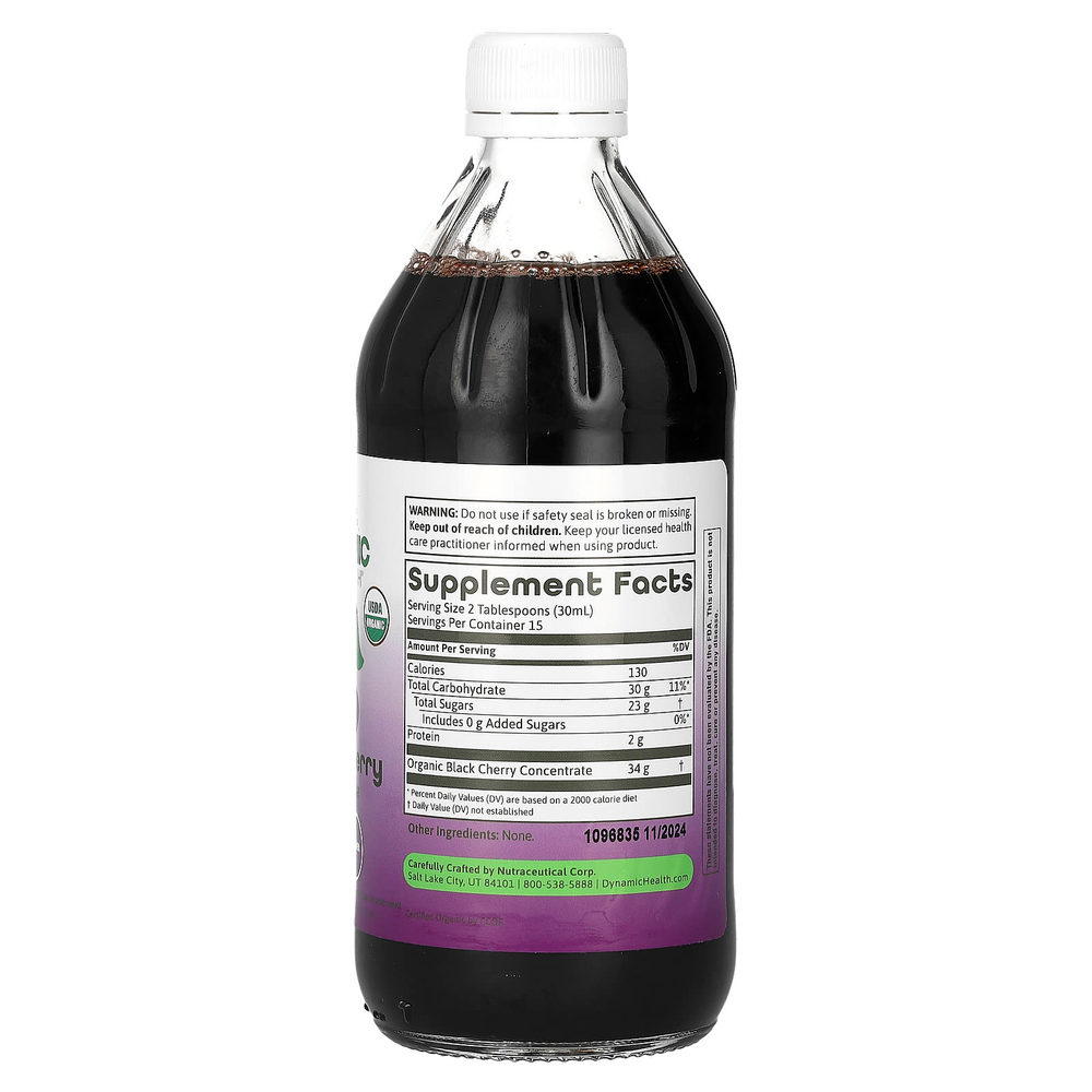 Dynamic Health, Концентрат черной вишни, в стакане, 473 мл (16 жидк. Унций)