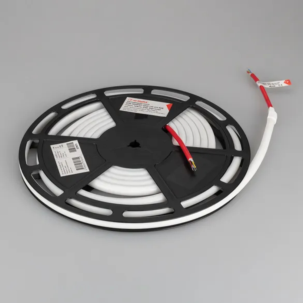 Светодиодная лента герметичная RTW-PWT-H120-13mm 24V RGB (14.4 W/m, IP67, 4040, 5m) (Arlight, Герметичный) 029873(2)