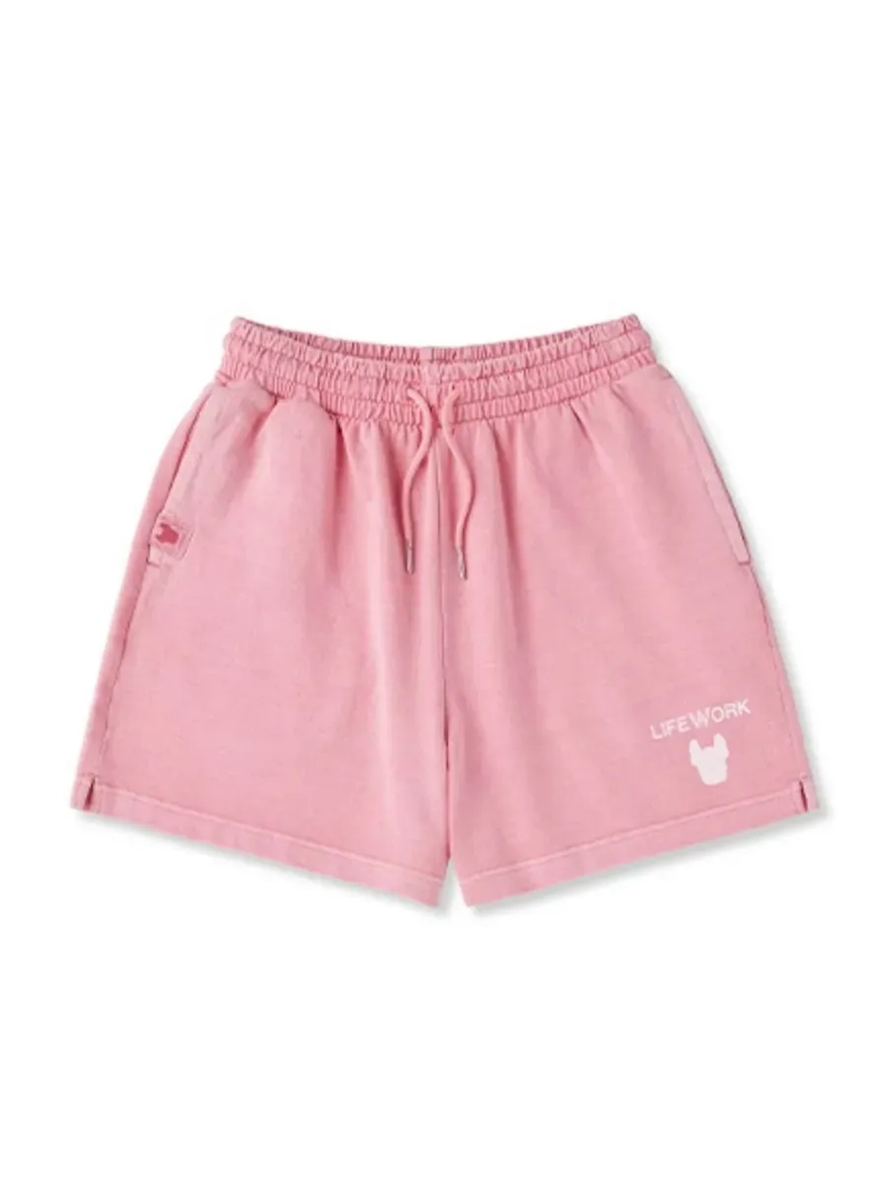 Пигментные шорты с фирменным логотипом ladok