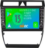 Магнитола для Audi A6 2001-2004 - Airoc AB-3602 (кнопки и крутилки), Android 13, Быстрая, SIM-слот, CarPlay