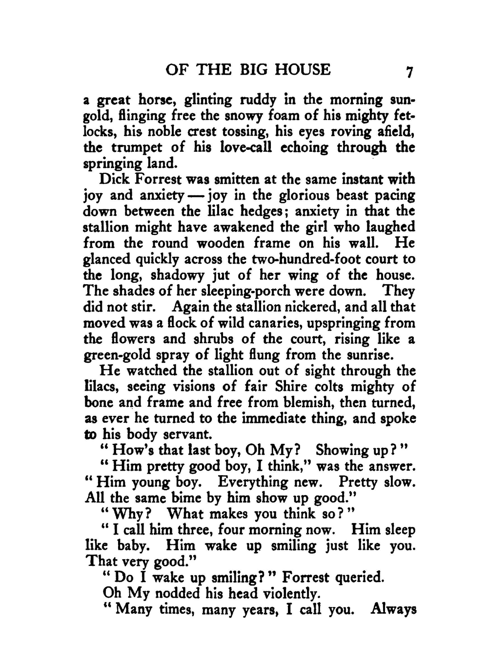 The Little Lady of the Big House | Дж. Лондон