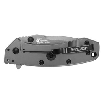 Складной нож KERSHAW Cryo 1555TI c клинком из стали 8Cr13MoV, рукоять Stainless Steel