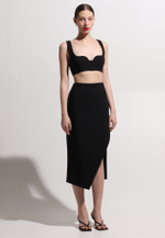 Юбка миди асимметрия