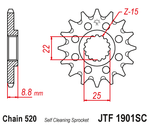 Звезда JTF1901.15SC