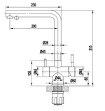Смеситель GranAlliance G-6 матовый
