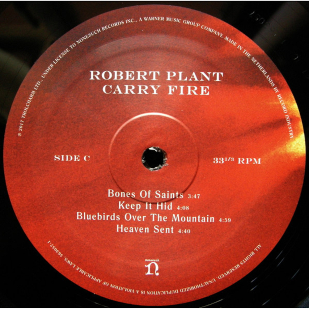 Robert Plant / Carry Fire (2LP)