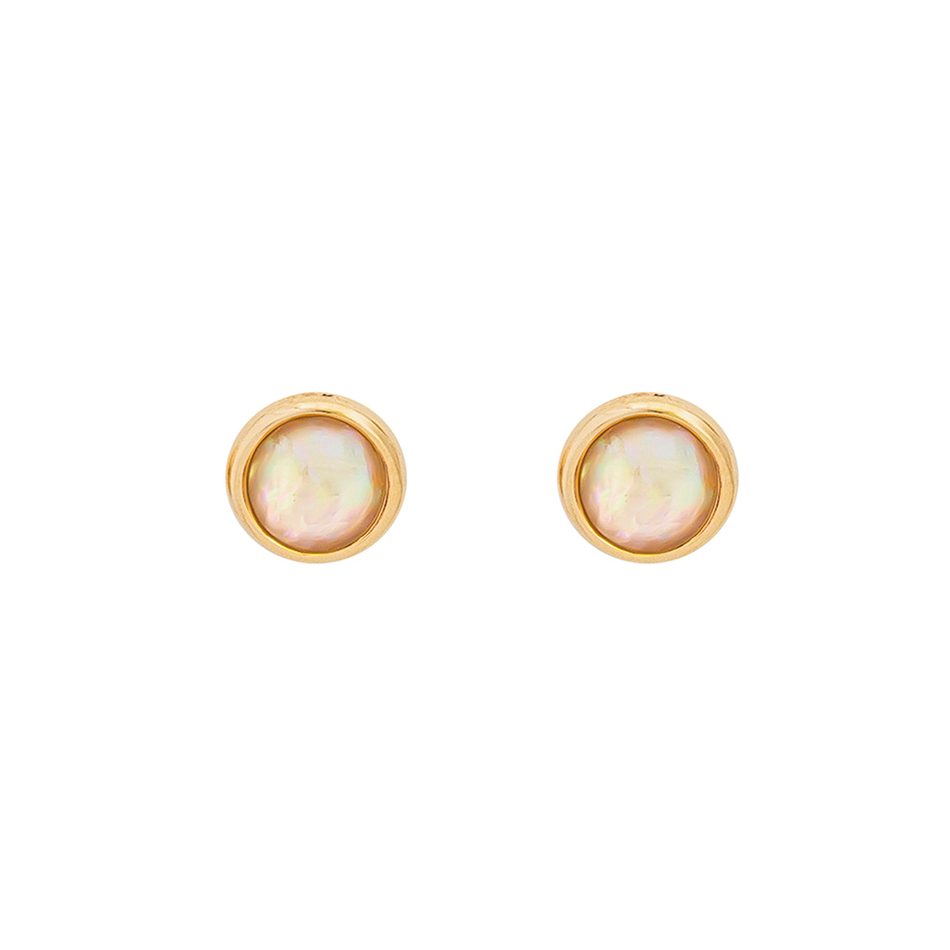 Серьги пусеты Possebon Nautilus A9999.12 BW/G