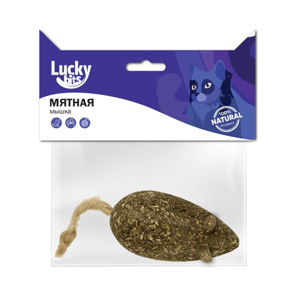 Мышь из кошачьей мяты Lucky bits для кошек