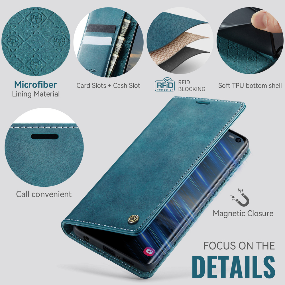 Чехол-книжка CaseMe RFiD Samsung Galaxy S10+