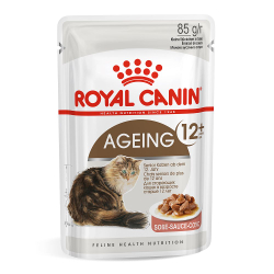 Влажный корм Royal Canin Ageing 12+ для кошек старше 12 лет. кусочки в соусе, пауч 85 г