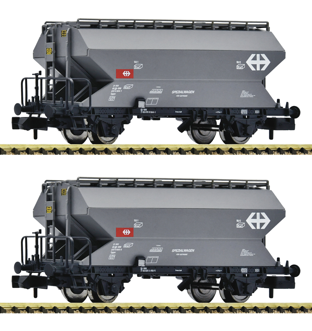 N 2 вагона для перевозки силоса, SBB, VI эпоха