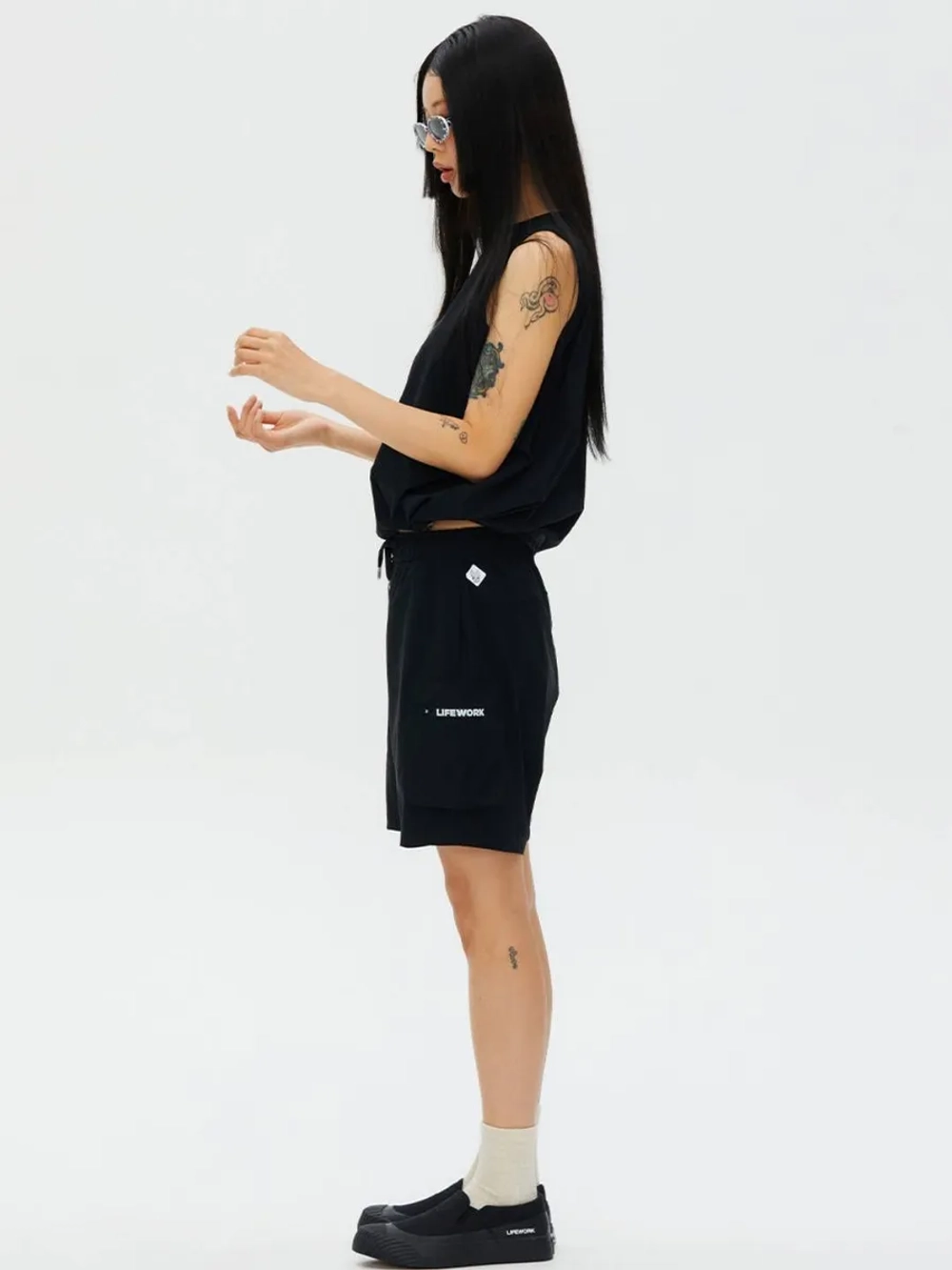 Фирменные шорты карго ladok