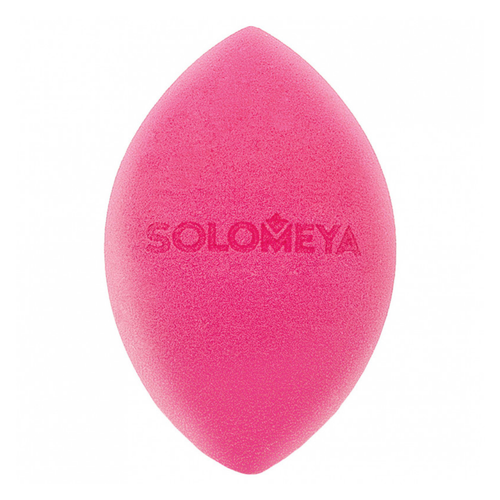 Solomeya Косметический спонж для макияжа со срезом Розовый