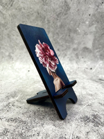 Подставка для телефона деревянная