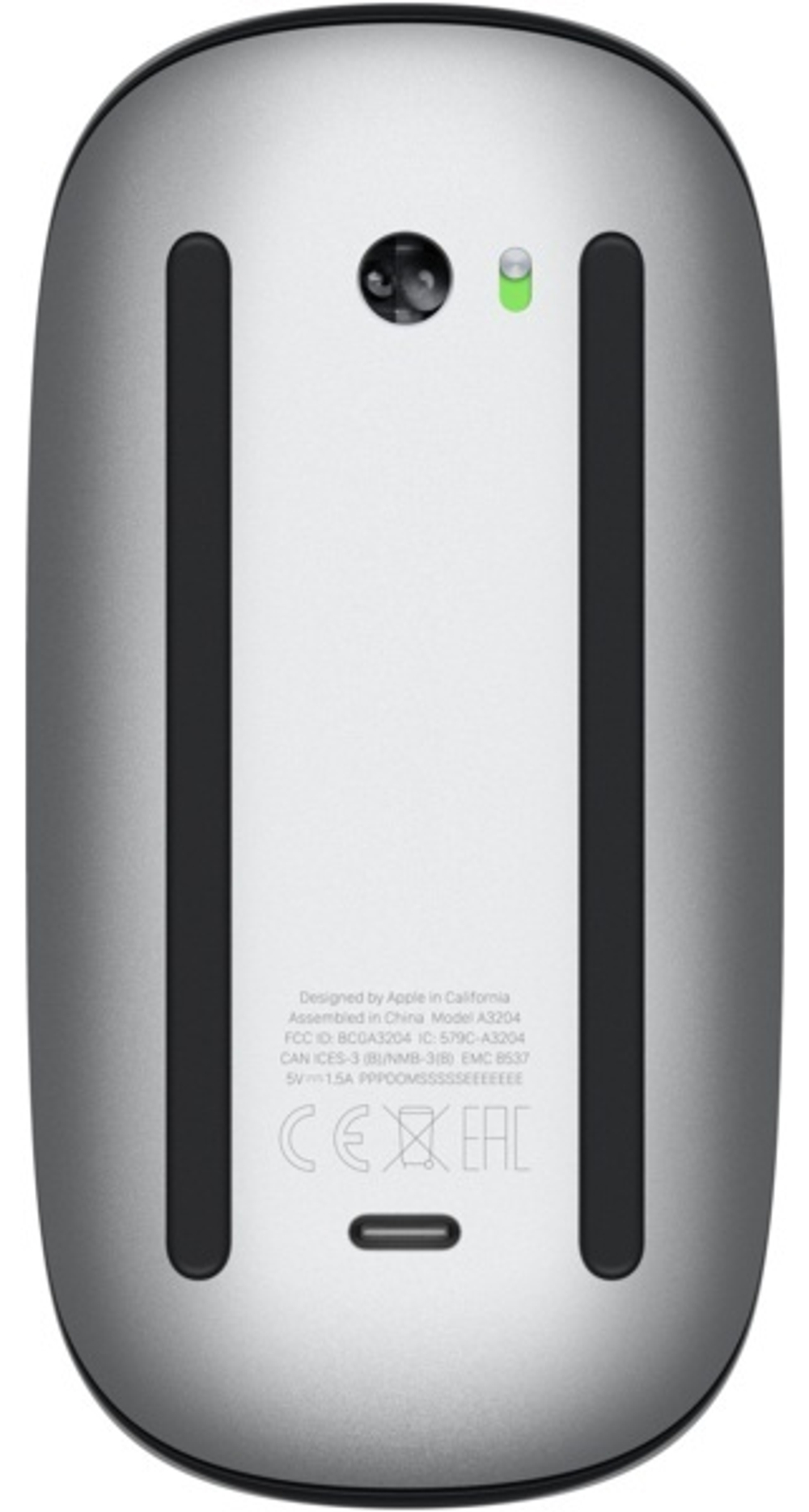 Мышь Apple Magic Mouse - Black Multi-Touch Surface черный
