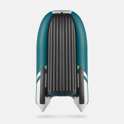 Надувная лодка GLADIATOR E350S морской зеленый-белый