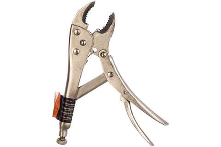 Зажим Sparta с фиксатором, полукруглый захват 180мм (6шт)