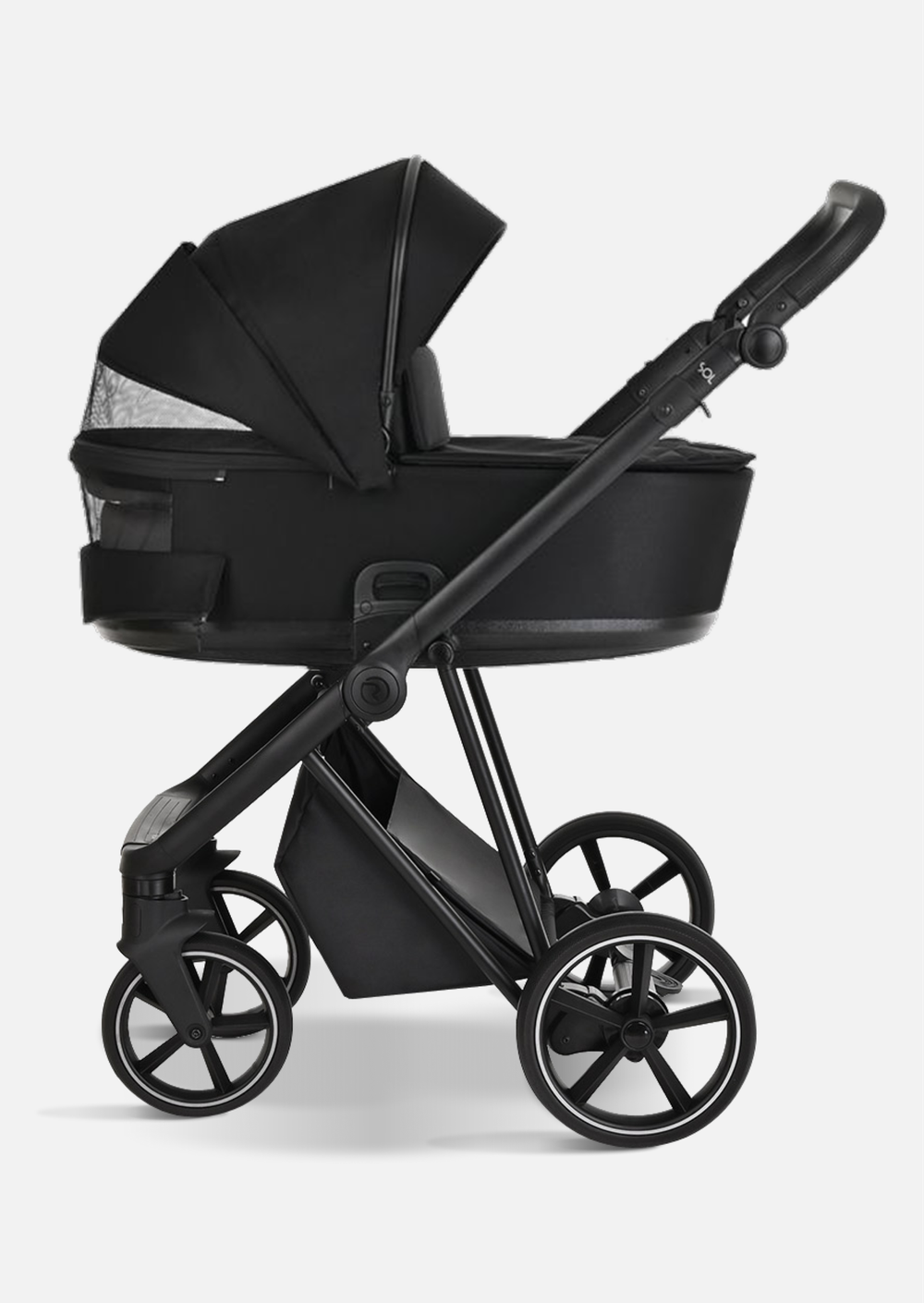 Roan Коляска 2 в 1 Sol Raven Black