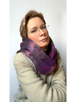 Пряжа для вязания DAMA теплая пушистая аркобалено