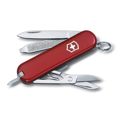 Нож перочинный Victorinox Signature (0.6225) 58мм 7функций красный