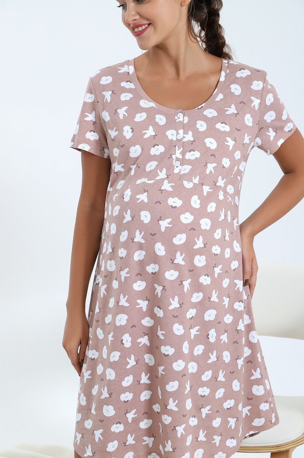 Сорочка ночная женская Хлопушек-2 Виотекс РАЗНОЦВЕТНЫЙ