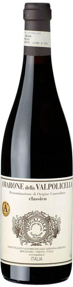 Вино Brigaldara Amarone della Valpolicella Classico DOC, 0,75 л.