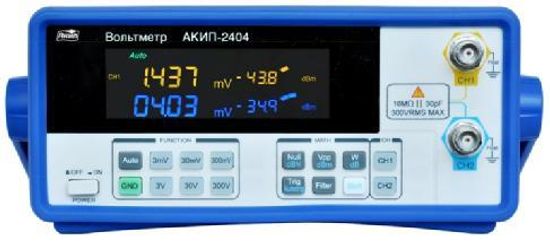 АКИП-2401, АКИП-2402, АКИП-2404, АКИП-2405, Вольтметры, № в ГРСИ РФ - 77218-20