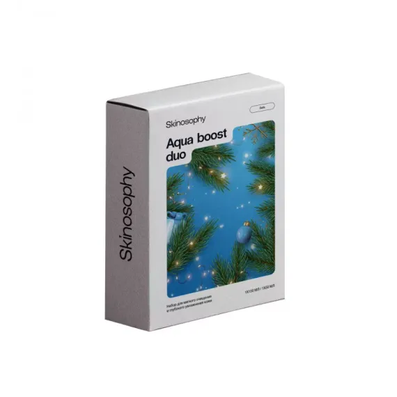 Набор для мягкого очищения и глубокого увлажнения кожи