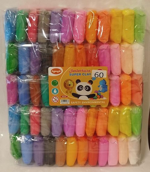 Plastilin \ Пластилин Super Clay 60 color