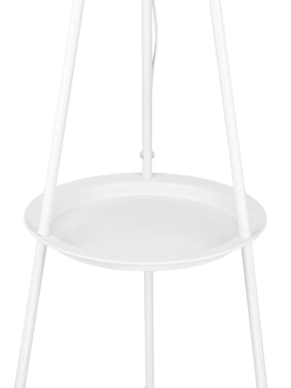 Напольный торшер с полкой