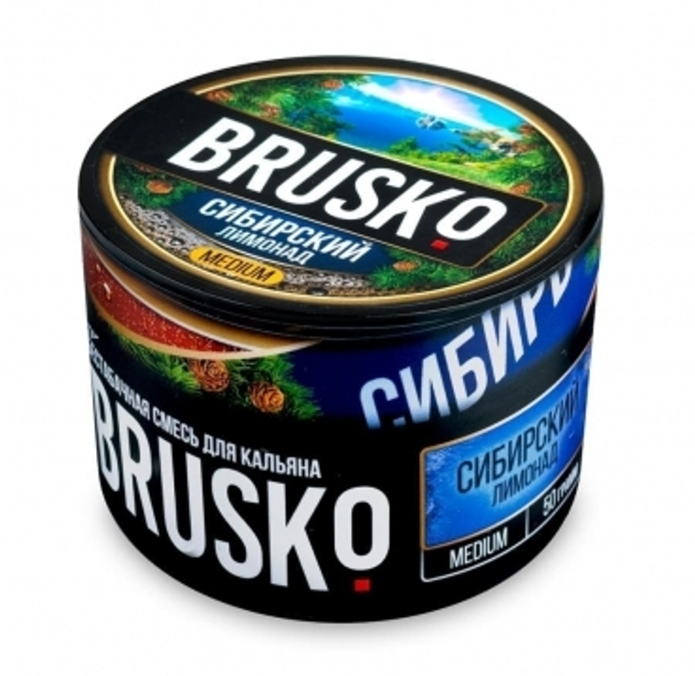 BRUSKO 50гр. Сибирский лимонад, Medium (М)