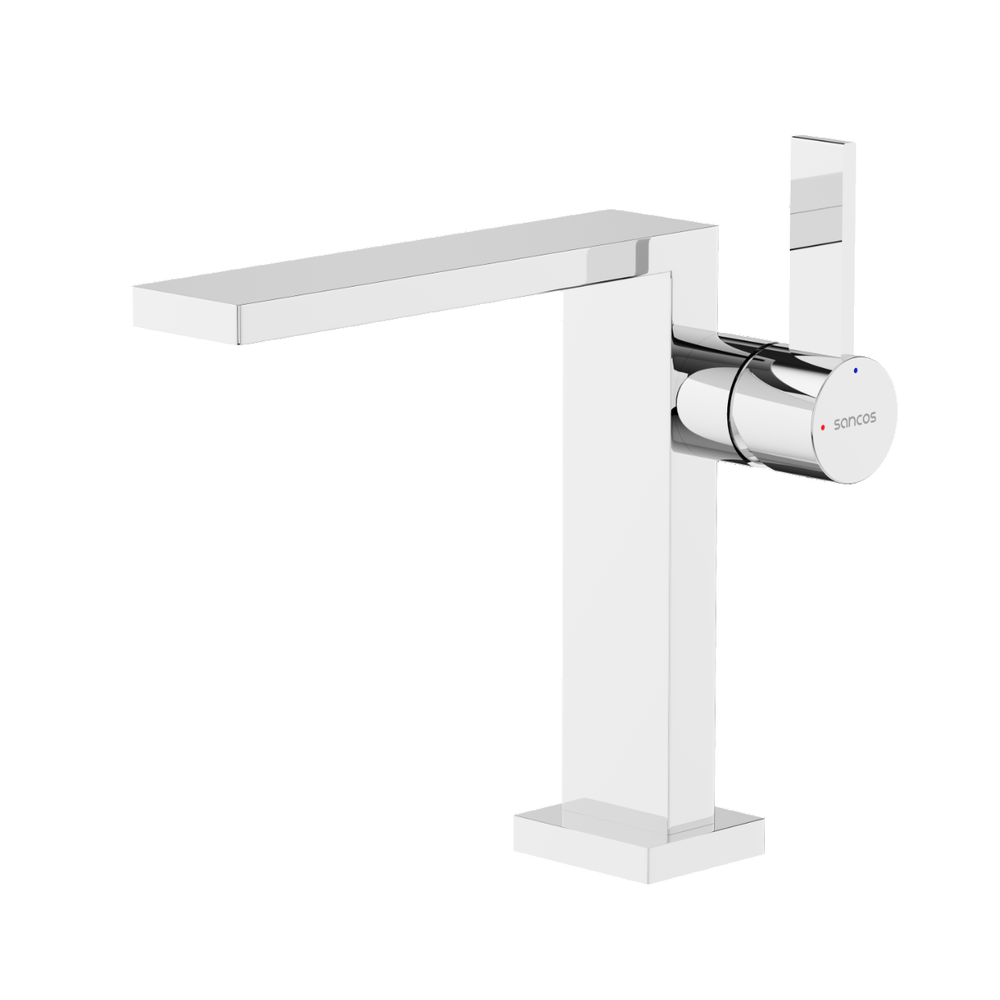 Смеситель для раковины Sancos Linn, хром, арт. SC9019CH