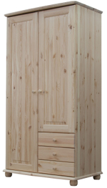 Шкаф 2 двери с ящиками деревянный Фалко