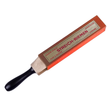 Ремень для опасной бритвы Exporter Solingen 56 rindleder на ручке