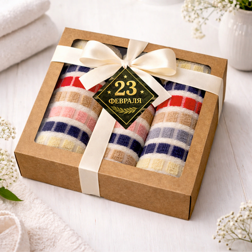 Подарочный набор "Клетчатое трио"