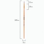 Кисть ПИФАГОР, беличья, круглая, № 2, 200816