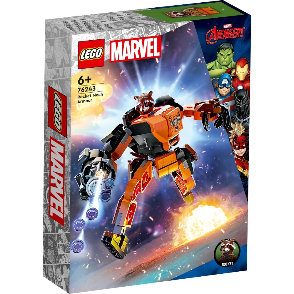 LEGO Marvel — Механическая броня Ракеты 76243