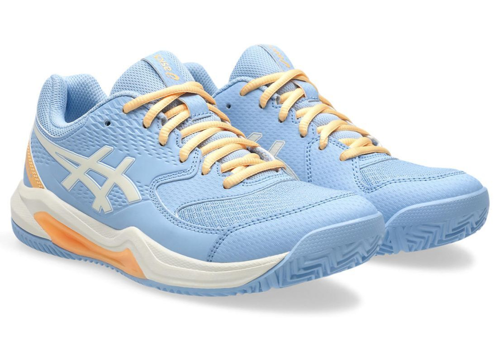 Женские кроссовки для Падел Asics Gel-Dedicate 8 Padel - stone wash/cream