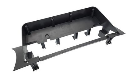 Комплект рамки с разъёмами 9" BMW X3 (F25) 2011-2014 тип 1 открытый монитор (1DIN) CIC - Car-Smart 9663CIC