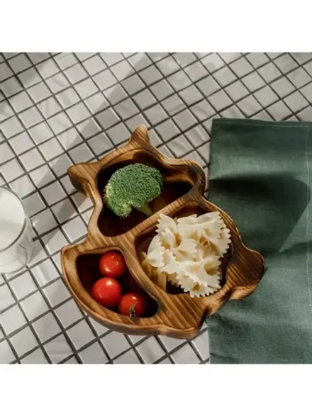 Менажница "Белочка" из Сибирского кедра